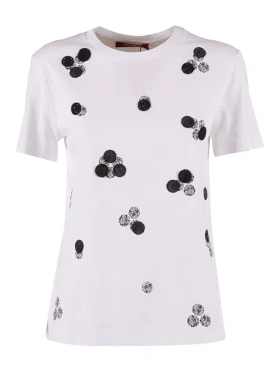 Max Mara Studio Body Top Umano In White