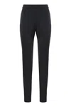 Max Mara Studio Bozen Straight-leg Trousers In Black