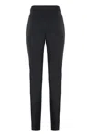 Max Mara Studio Bozen Straight-leg Trousers In Black