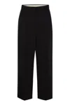 Max Mara Dazzy Wide Leg Trousers In Black