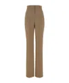 Max Mara Studio Cambusa Tailored Pants In Brown