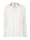 Max Mara Studio Camicia Caco In White