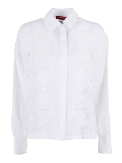 Max Mara Studio Camicia Cali In Red