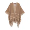 Max Mara Hildestd Cape In Brown