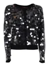 Max Mara Studio Cardigan In Black