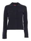 Max Mara Mito Cardigan In Blue