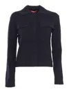 Max Mara Mito Cardigan In Blue