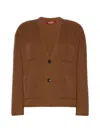 Max Mara Studio Cardigan In Brown