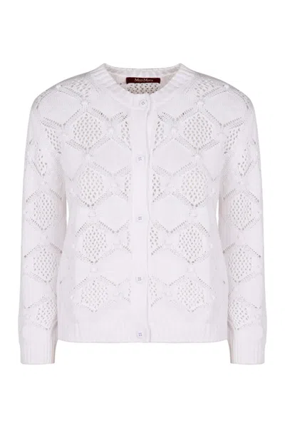 Max Mara Women's Poker - Boxy Jersey In White