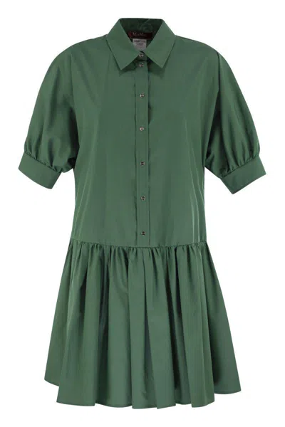 MAX MARA MAX MARA STUDIO CARONTE - POPLIN CHEMISIER DRESS