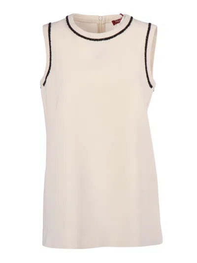 Max Mara Studio Casacca Zaino In Sand