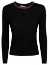 Max Mara Studio Woman Sweater Black Size L Virgin Wool In Black