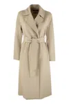 MAX MARA MAX MARA STUDIO CLES - WOOL, CASHMERE AND SILK COAT