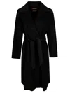 Max Mara Estella Wool And Cashmere Coat In Black
