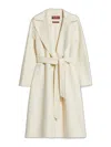 Max Mara Cles Belted Long-sleeved Coat