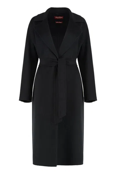 Max Mara Studio Cles Single-breasted Wool Coat