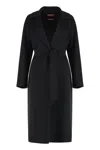 Max Mara Studio Cles Single-breasted Wool Coat