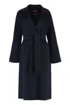 Max Mara Studio Cles Single-breasted Wool Coat