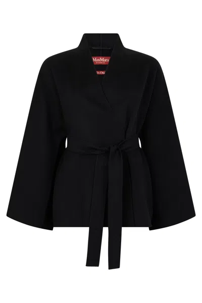 MAX MARA MAX MARA STUDIO CLOAK WITH ADJUSTABLE BELT