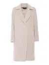 Max Mara Sidney Coat Beige In Beige
