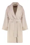 Max Mara Studio Coat In Beige