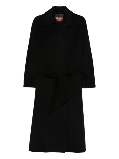 Max Mara Studio Coat In Black
