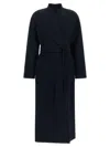 Max Mara Studio Coat In Black