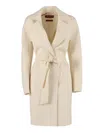 Max Mara Studio Coat In Neutral