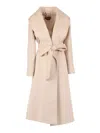 Max Mara Studio Coat In Neutral