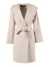 Max Mara Studio Coat In Neutral