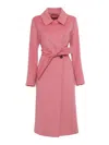 Max Mara Bcollag Peony Coat In Pink