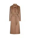 Max Mara Loriana Belted Wool Coat In Toni Netri