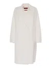 Max Mara Studio Coat Woman White Women In White