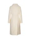 Max Mara Studio Coat In White