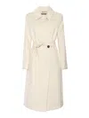 Max Mara Studio Coat In White