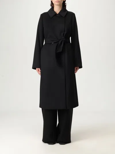 MAX MARA MAX MARA STUDIO COAT WOMAN BLACK