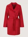 Max Mara Studio Coat Woman Red In Red