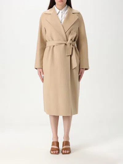 Max Mara Studio Coat Woman Sand
