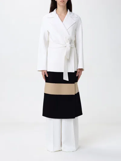 Max Mara Studio Coat Woman White