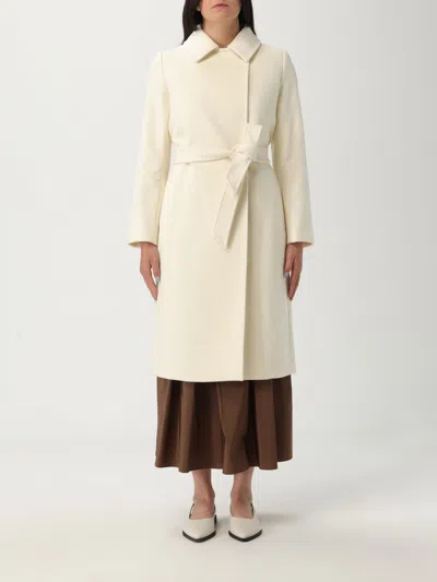 Max Mara Studio Coat Woman White