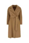 Max Mara Studio Coats In Brown