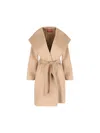 Max Mara Studio Coats In Brown