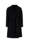 Max Mara Pauline Coats And Trench Coats Black In Black