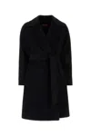 Max Mara Pauline Coats And Trench Coats Black In Black