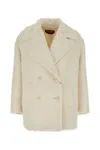 Max Mara Studio Coats In White
