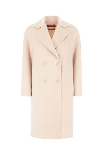 Max Mara Studio Coats In Brown