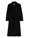 Max Mara Studio Coats In Black