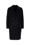 Max Mara Studio Coats In Black