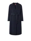 Max Mara Studio Coats In Blue