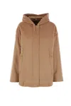 Max Mara Studio Coats In Brown